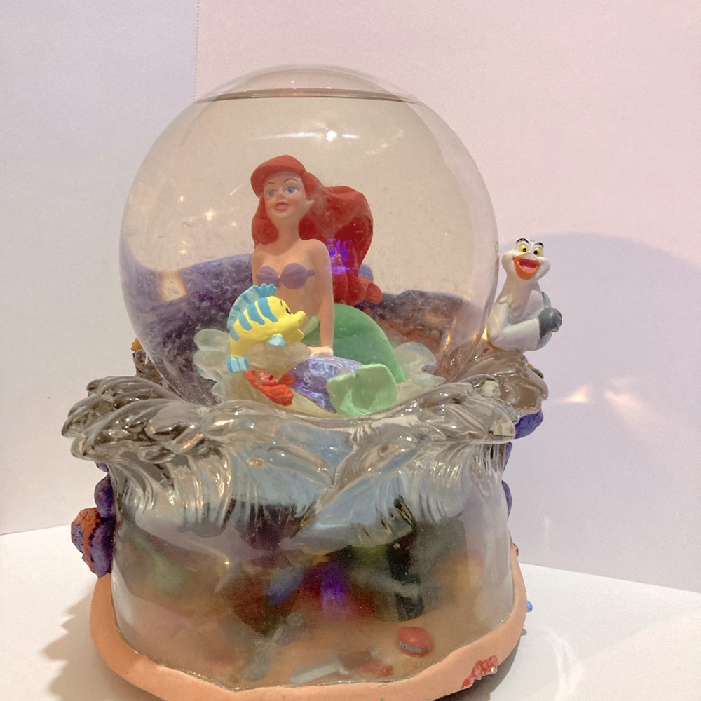 Disney’s Little Mermaid Musical snow globe